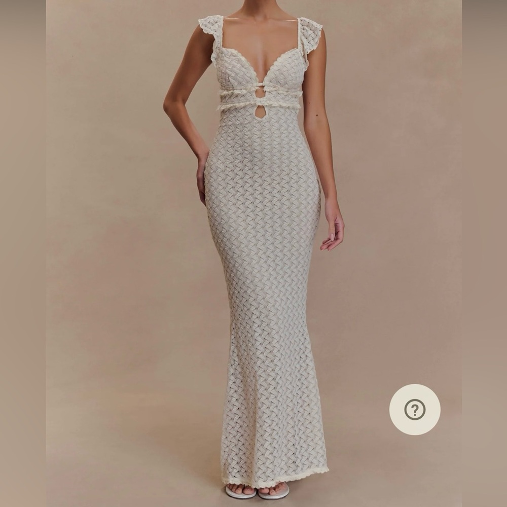 Meshki Ezra knit maxi dress